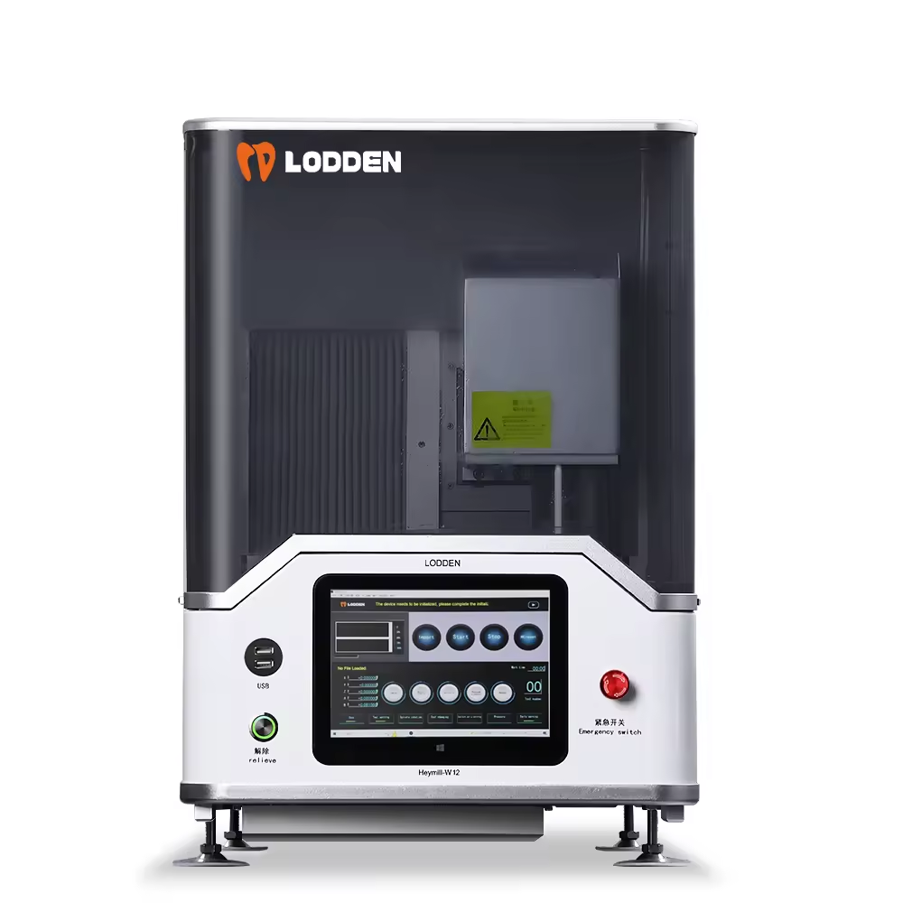 D0111  Lodden Heymill-W12 Diş Protezleri Diş Laboratuvarı İçin Cam Seramik Frezeleme Makinesi