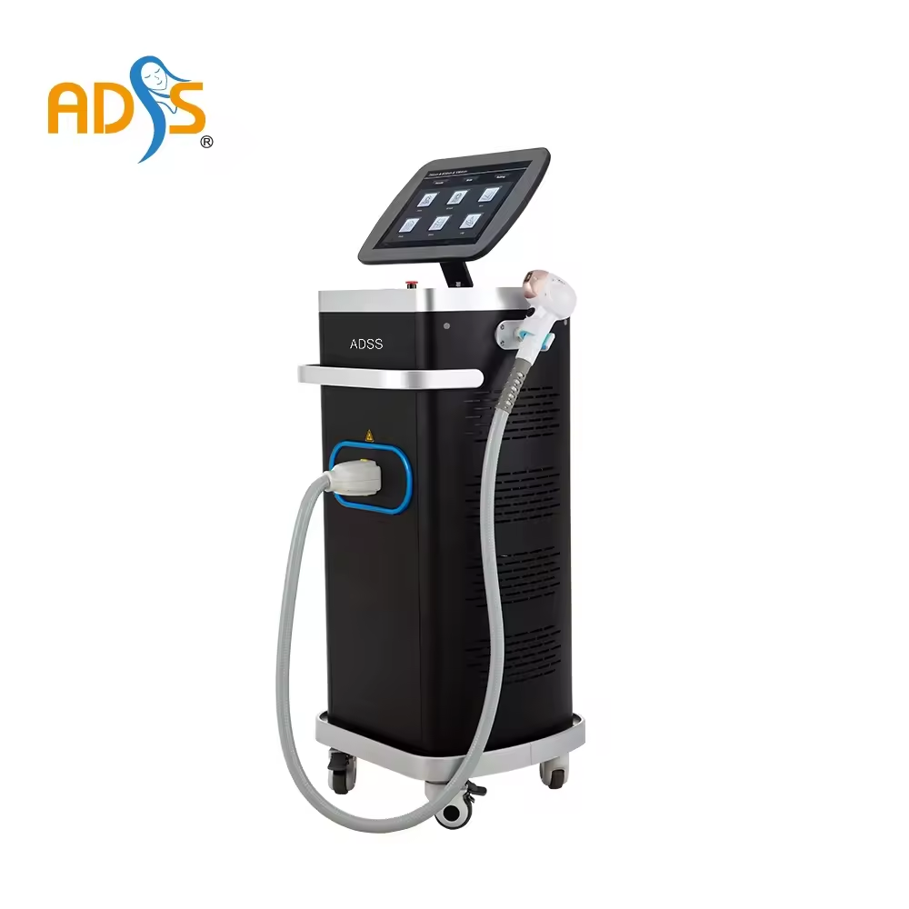 G0210 2024 ADSS ce onaylı 808nm diyot lazer kalıcı ve hızlı epilasyon ağrısız güzellik cihazı