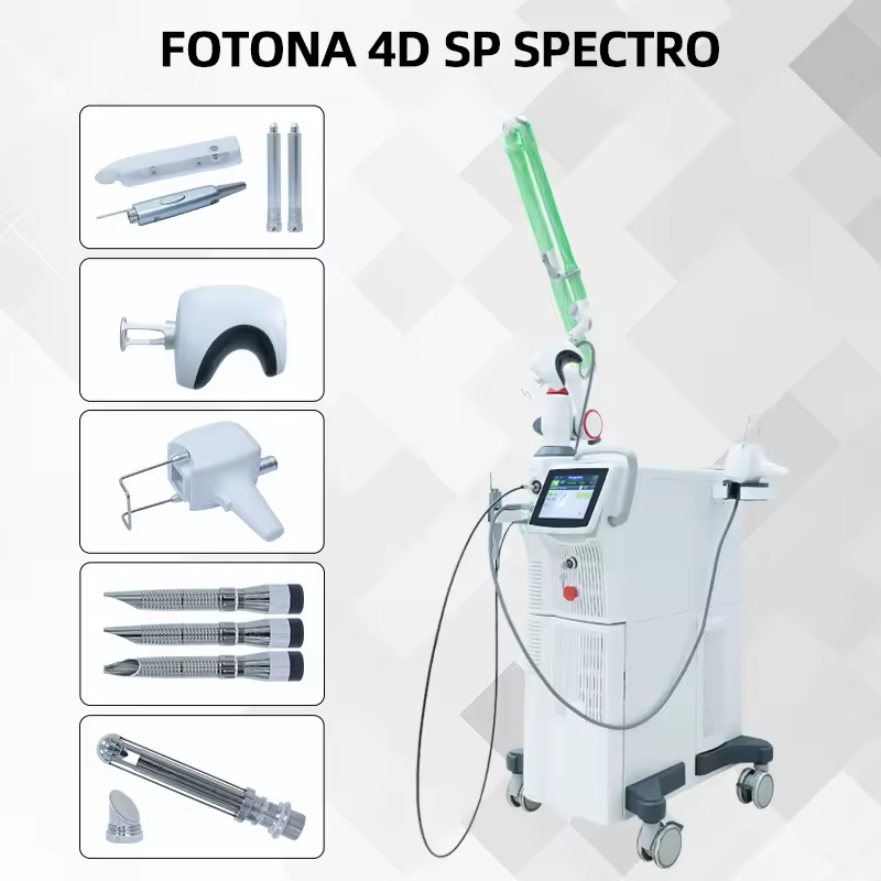 G0214 2940nm 1064nm Yag Lazer Yara İzi Giderme Çatlak İzi Giderme Tüy Dökücü Co2 Fraksiyonel Makine