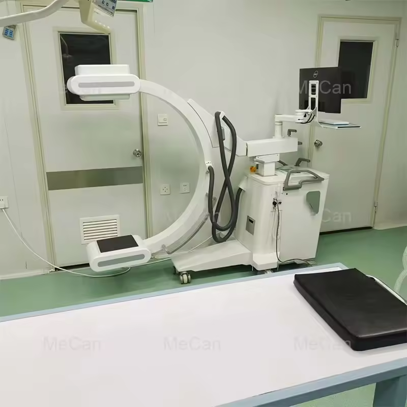 H0059 MECANMED Veteriner 3.5kW Mini C Kol X-Ray Floroskopi Makinesi Mobil Cerrahi Dijital C-kol X-Ray Makinesi Veterine